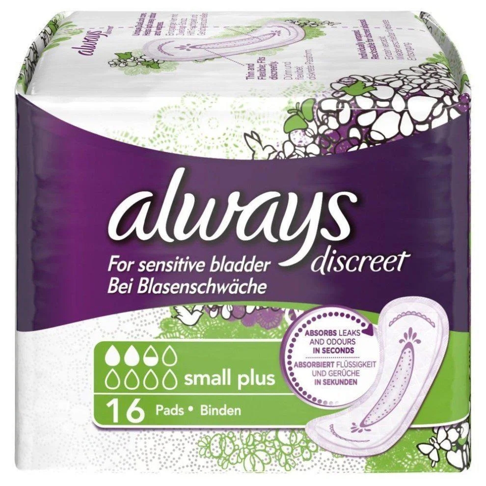 Always Discreet Small Plus Pads 16