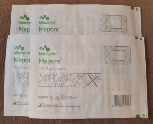 Mepore Absorbent Sterile Dressings 11cm x 15cm