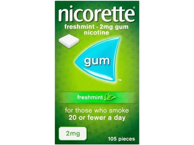 Nicorette Freshmint 2mg Nicoteine Gum 105 Pieces