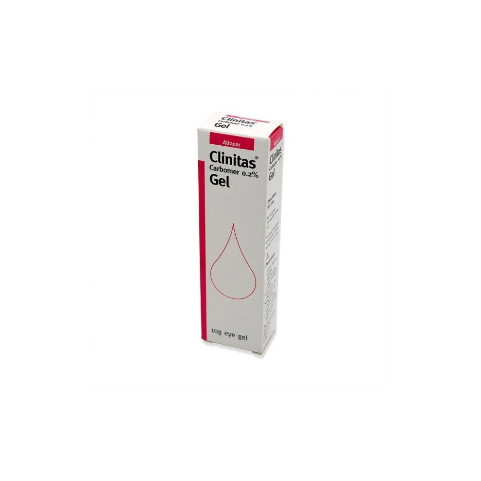 Clinitas Carbomer Gel 0.2% 10g Moisturising Relief From Dry Eyes