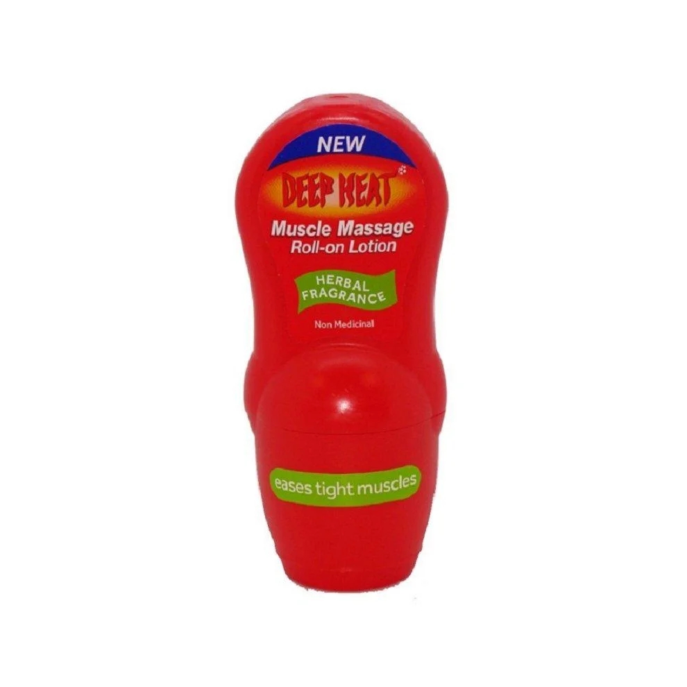 Deep Heat 50 ml Muscle Massage Roll-on Lotion by Deep heat
