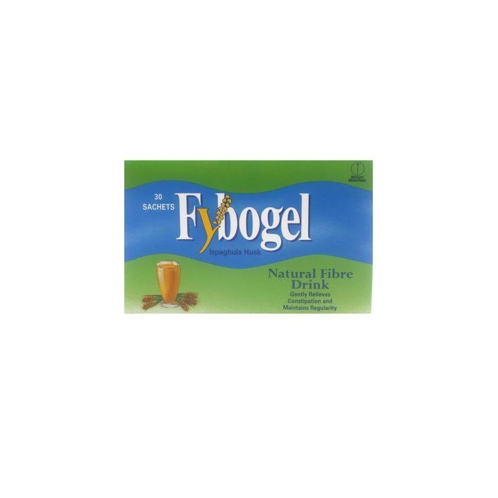 Fybogel Plain Natural Fibre Drink (2x30) Sachets x 60free Post