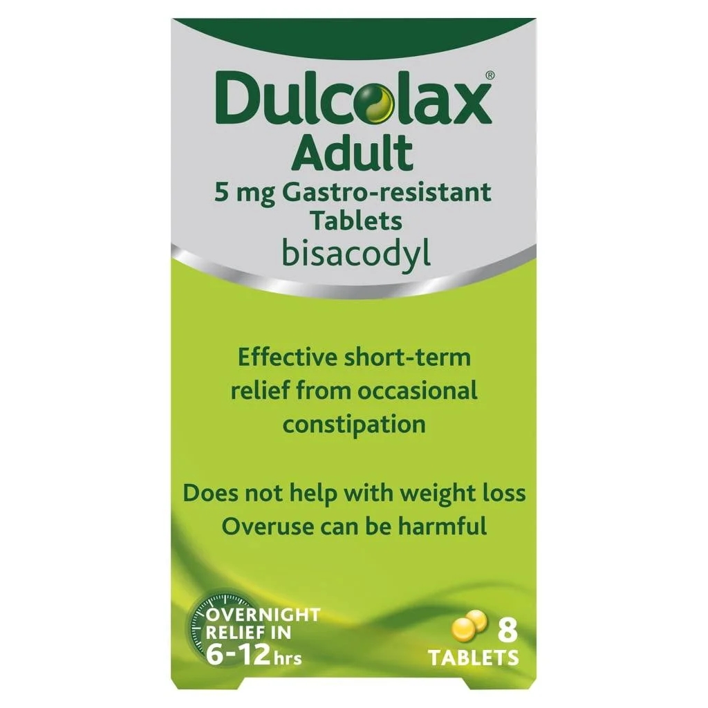 Dulcolax Adult Tablets 8pk